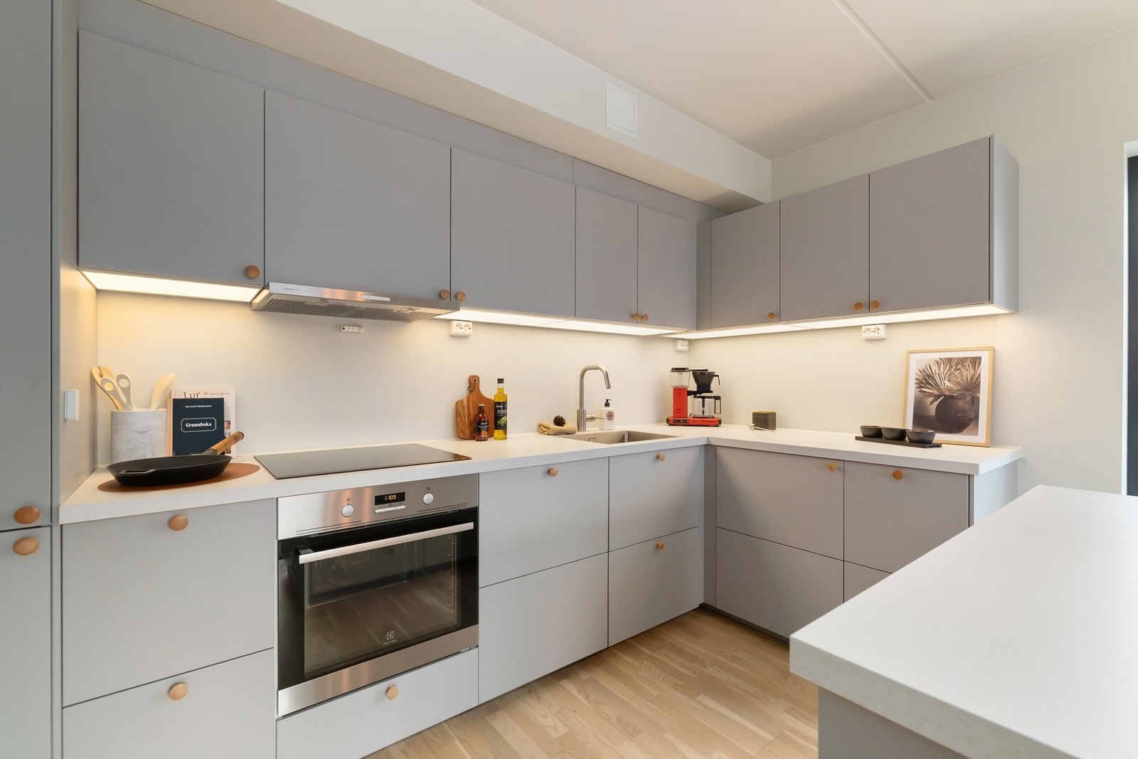 Flott kjøkken. Galleribilde