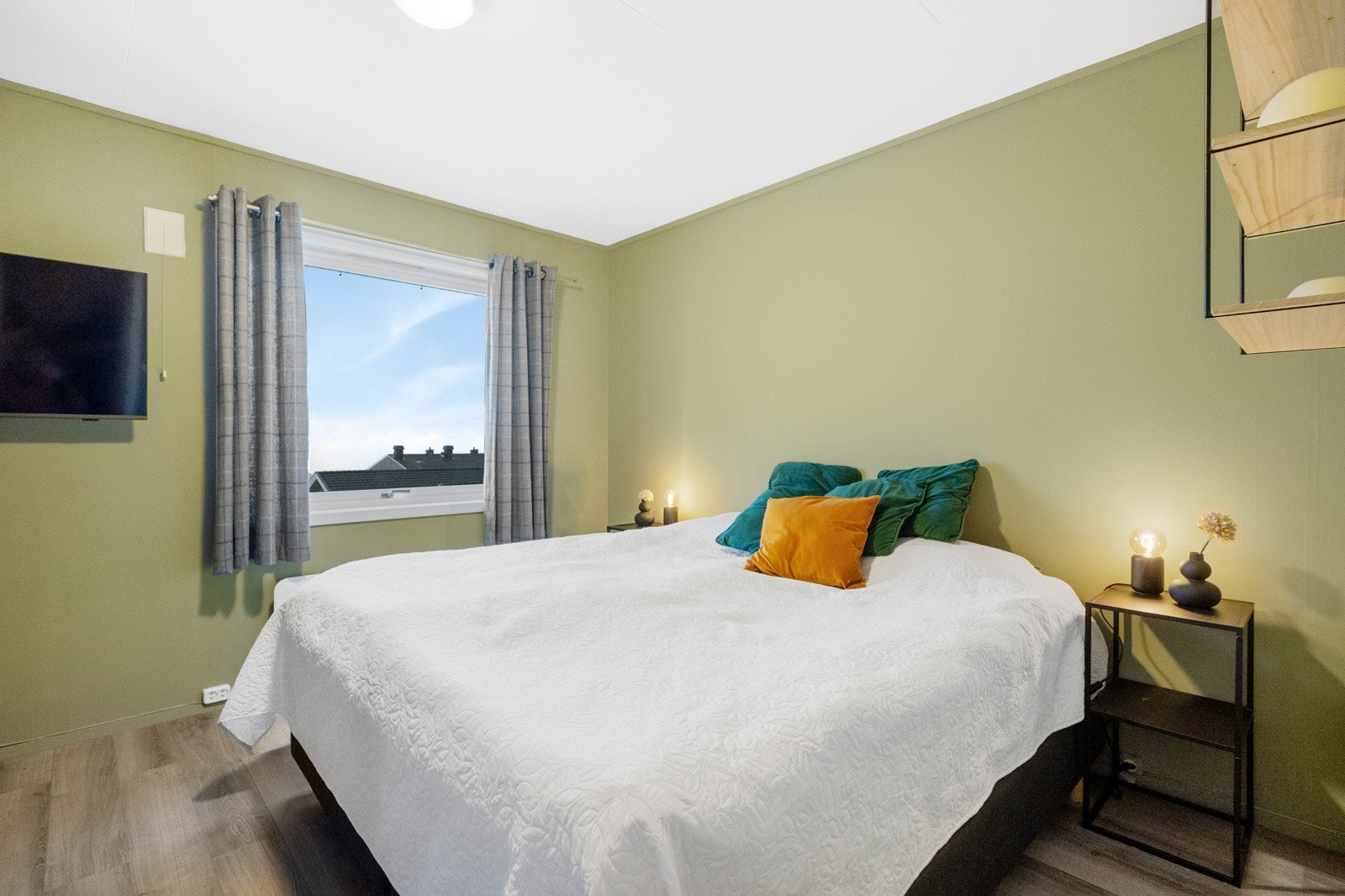 Her finner du hele tre soverom. Galleribilde