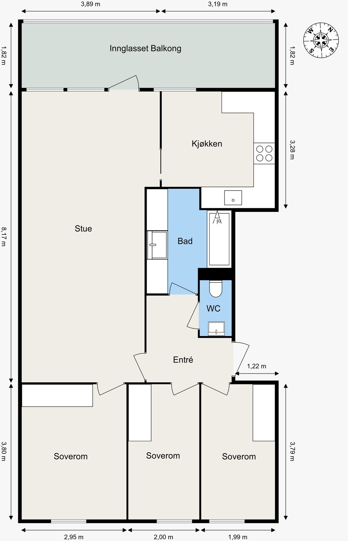 Planløsning Galleribilde