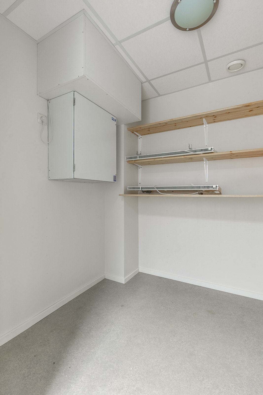 Sportsbod med adkomst fra fellesgang. Ventilasjonsaggregat er plassert her. Galleribilde