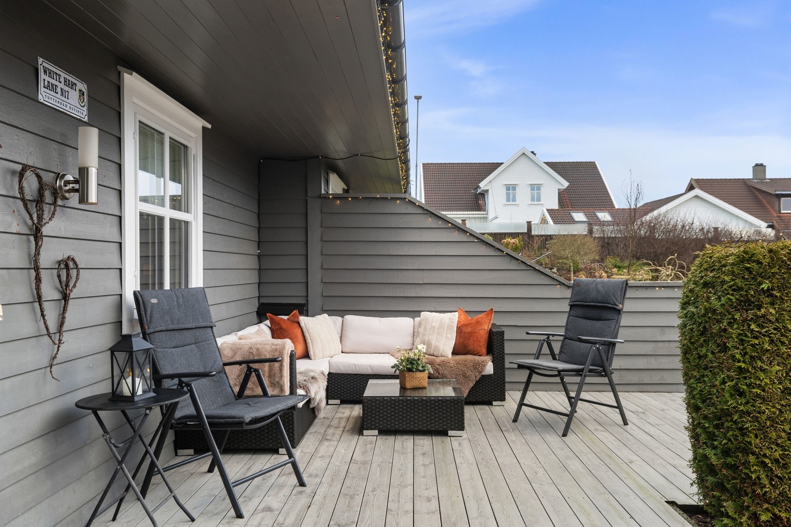 Gode solforhold på begge sider av boligen. Galleribilde