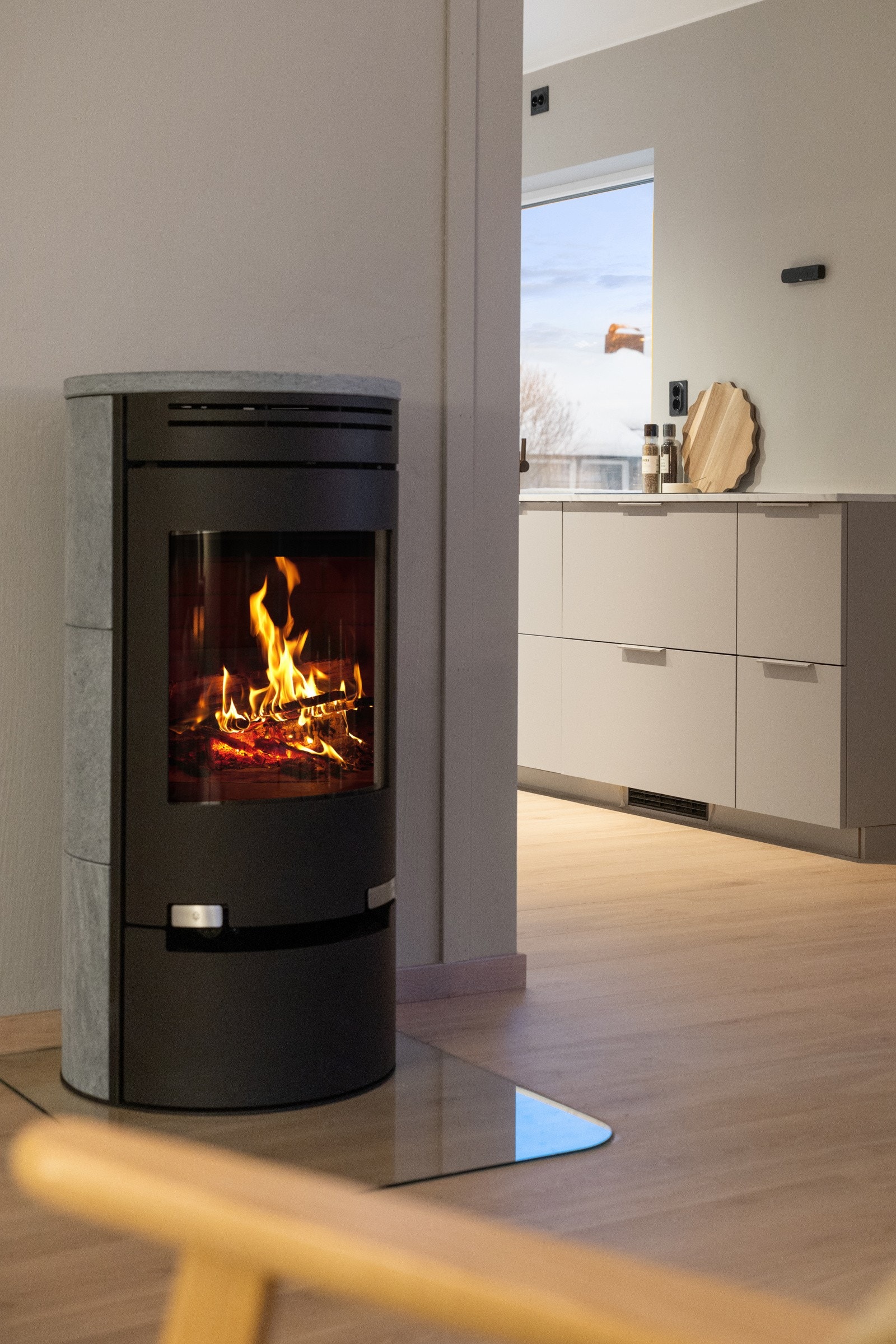 Peisovn tilfører ekstra varme og hygge på kalde dager. Galleribilde