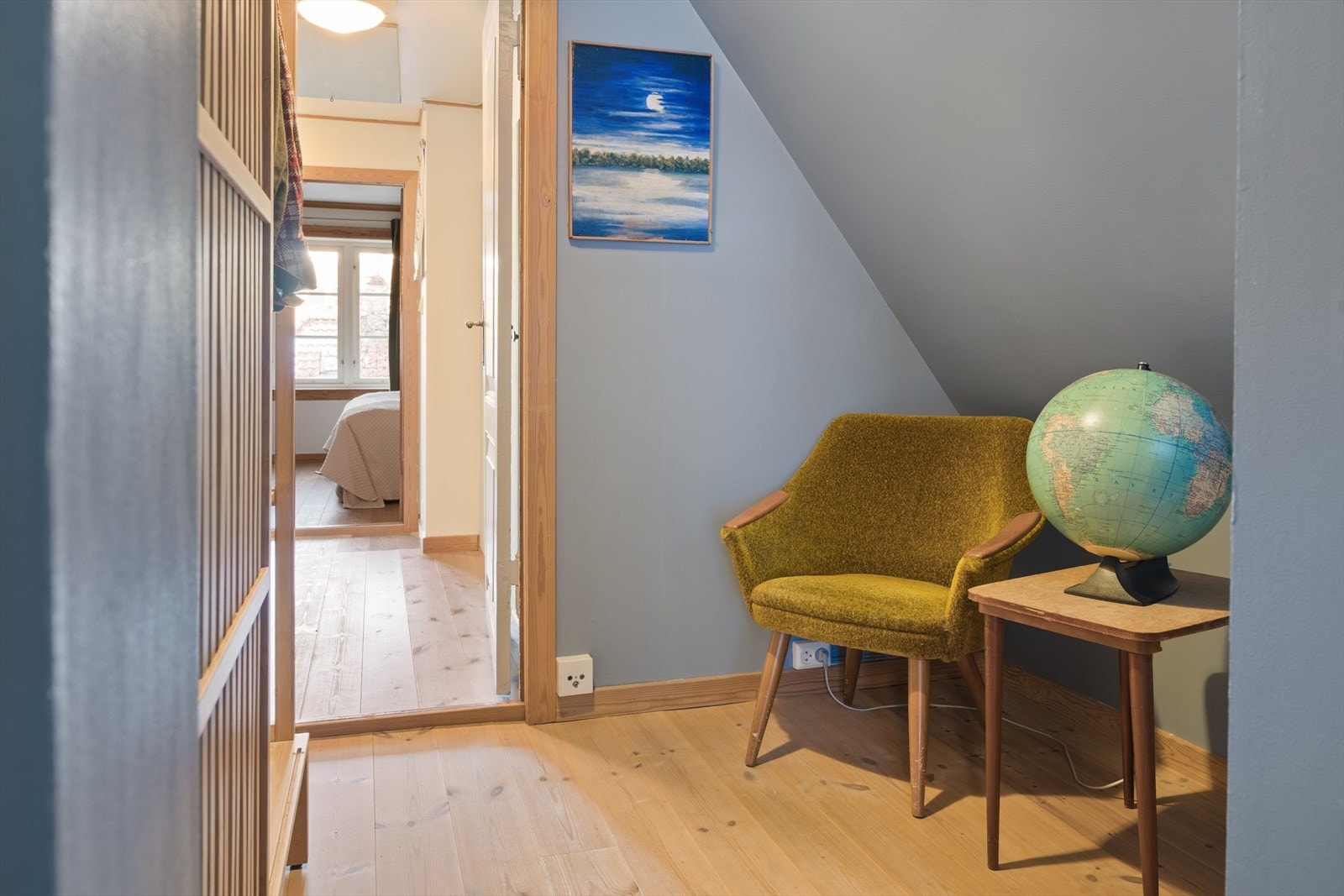 Et koselig lesehjørne. Galleribilde