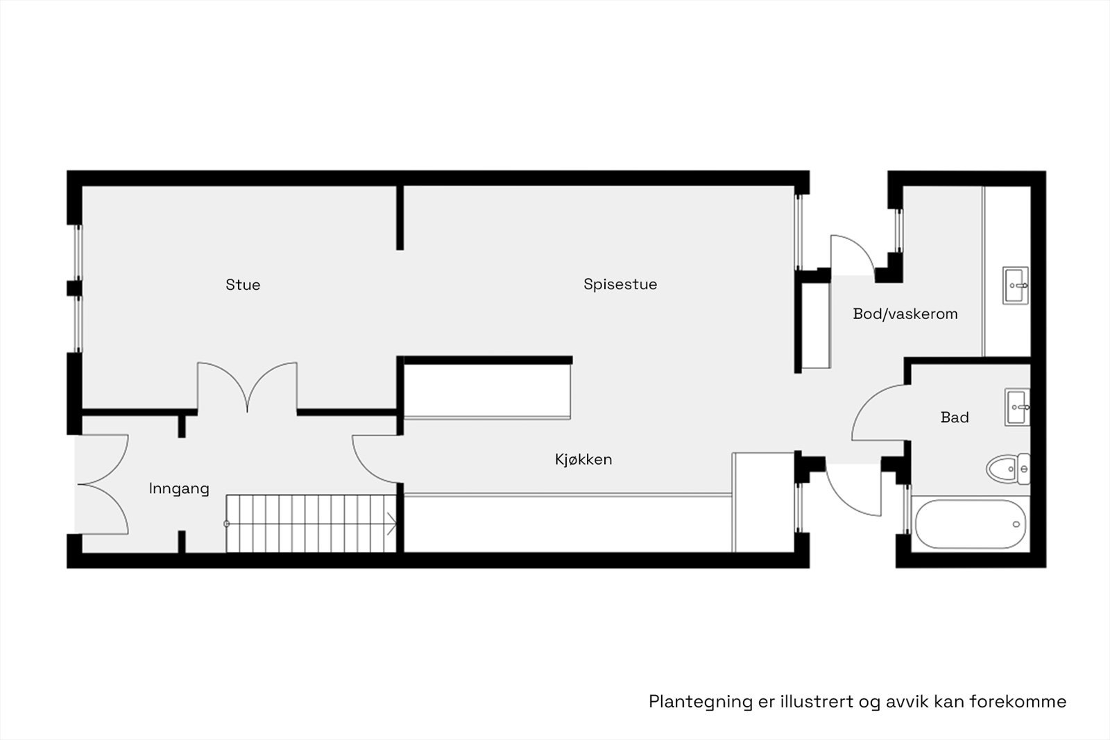 Plantegning | 1. etasje Galleribilde