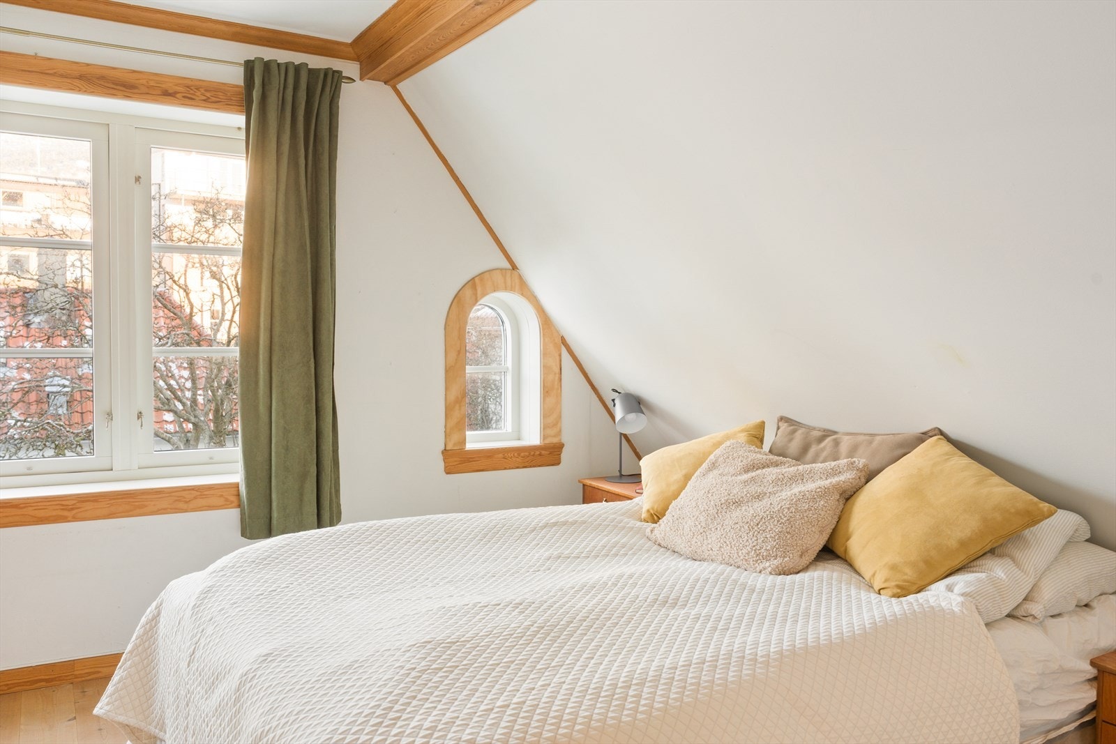 Soverommet gir en behagelig og avslappet atmosfære Galleribilde