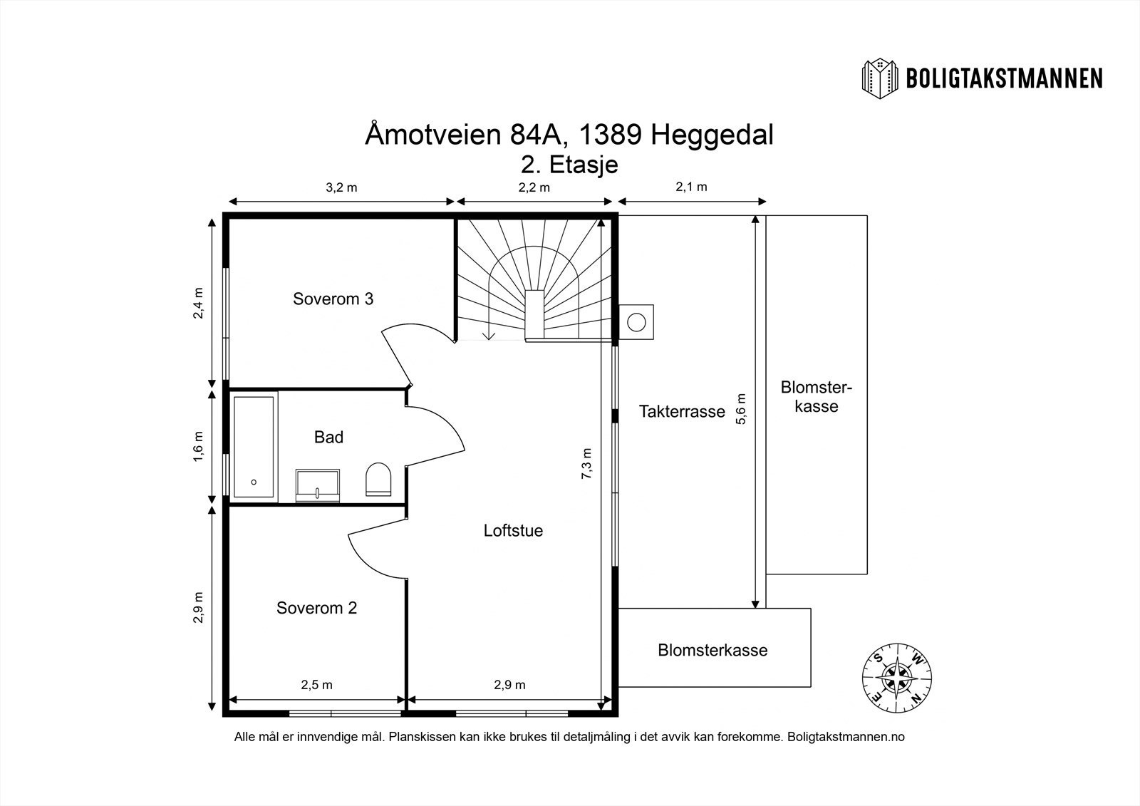 Plantegning 2. etasje. Galleribilde
