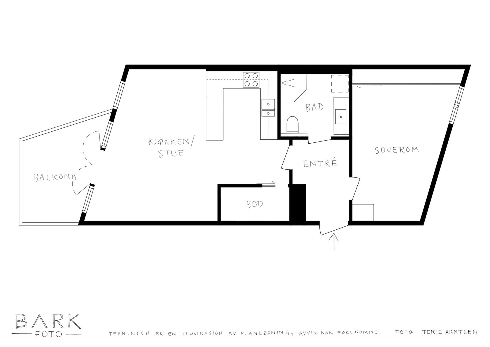 Plantegning - 6. etasje Galleribilde