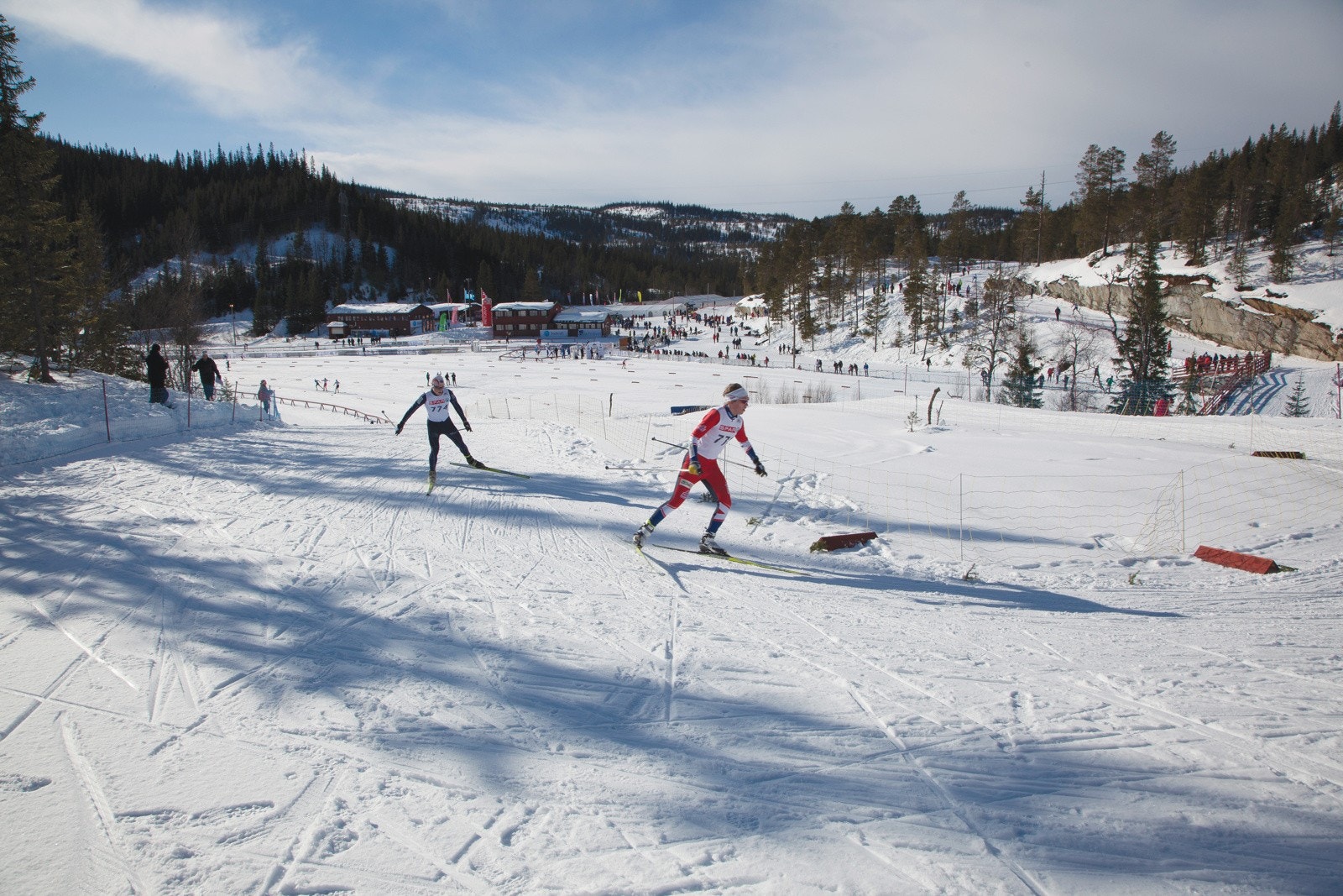Selbuskogen skisenter tilbyr 80 km oppkjørte skiløyper. Skisenteret fremstår som et topp moderne langrennsanlegg. Galleribilde