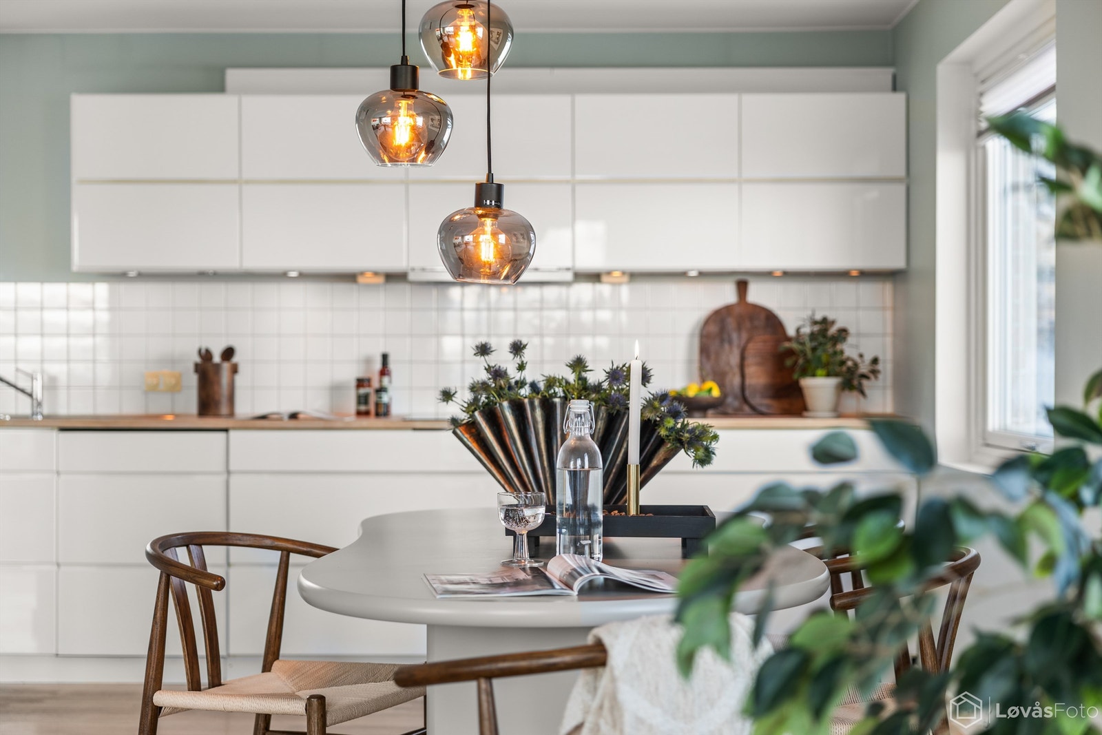 God plass til spisestuebord Galleribilde