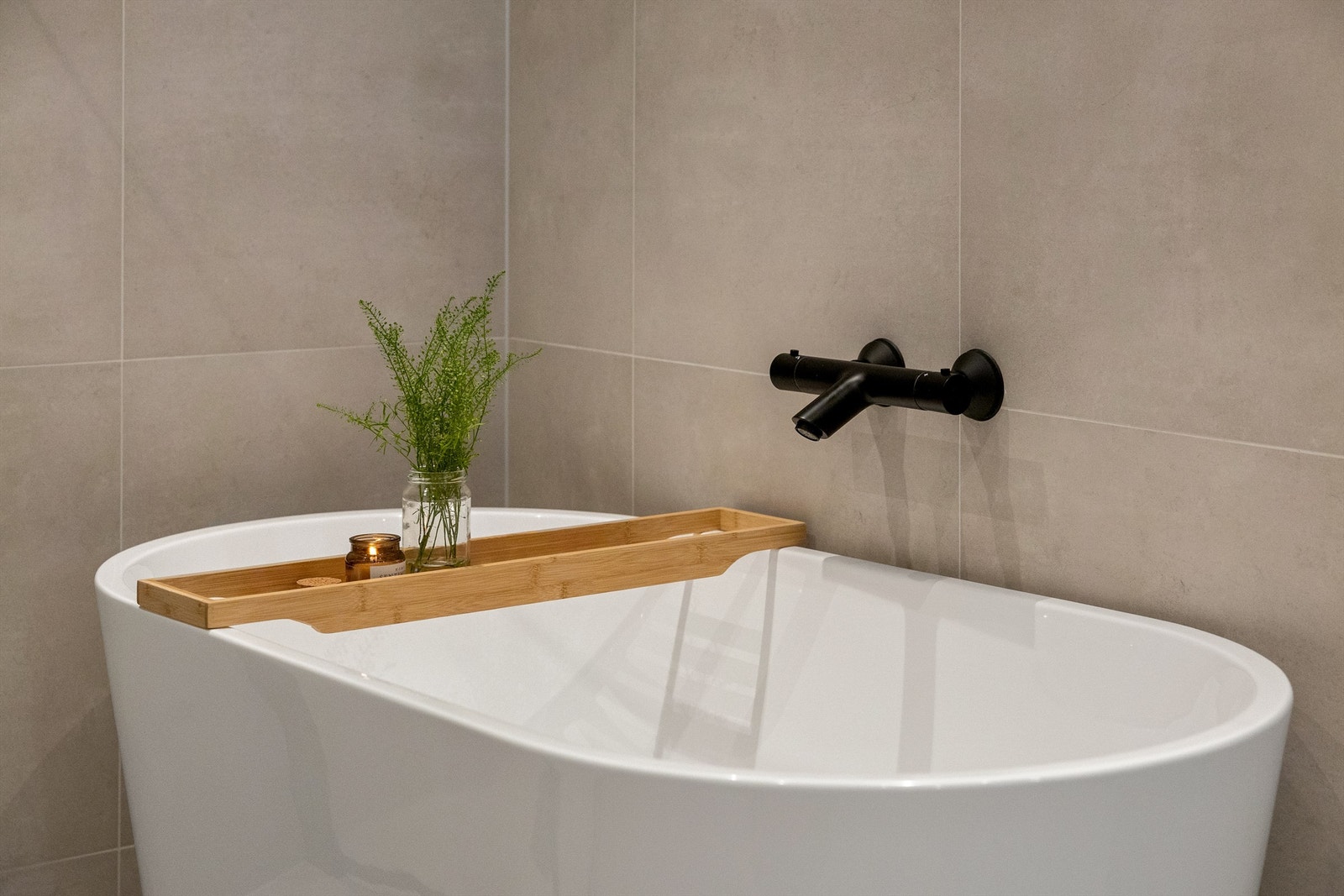 Her kan familiens store eller små kose seg med et bad. Galleribilde