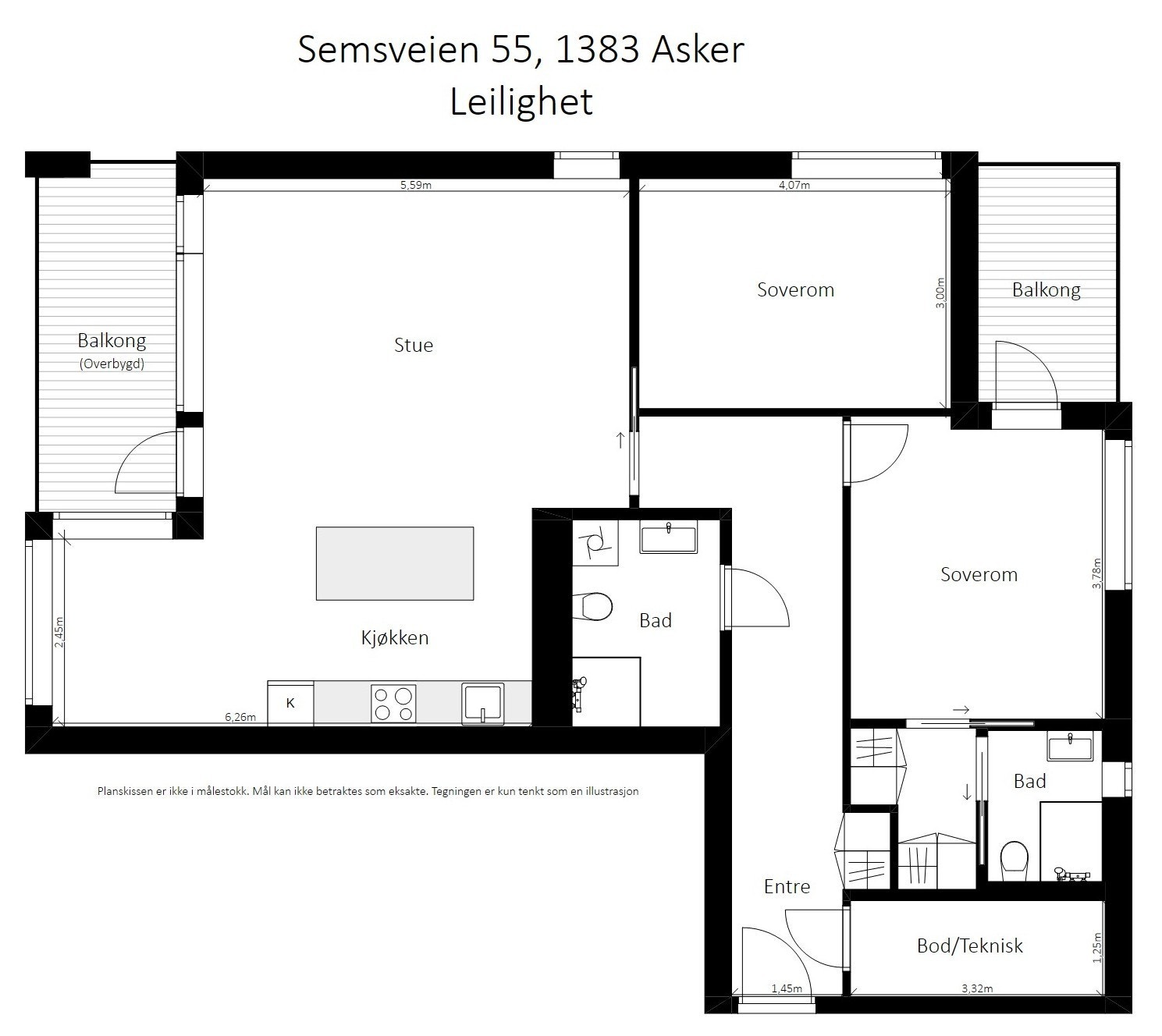 Plantegning. Galleribilde