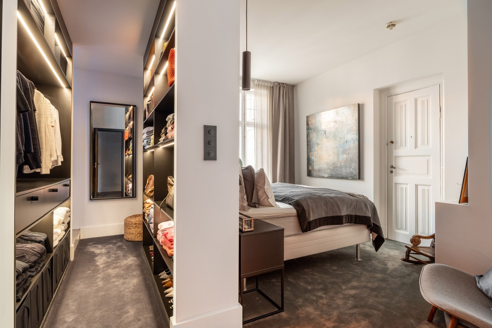 Hovedsoverommet er av generøs størrelse. Galleribilde