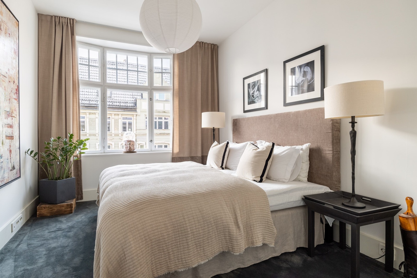 Det andre soverommet egner seg utmerket som barnerom eller gjesterom. Galleribilde