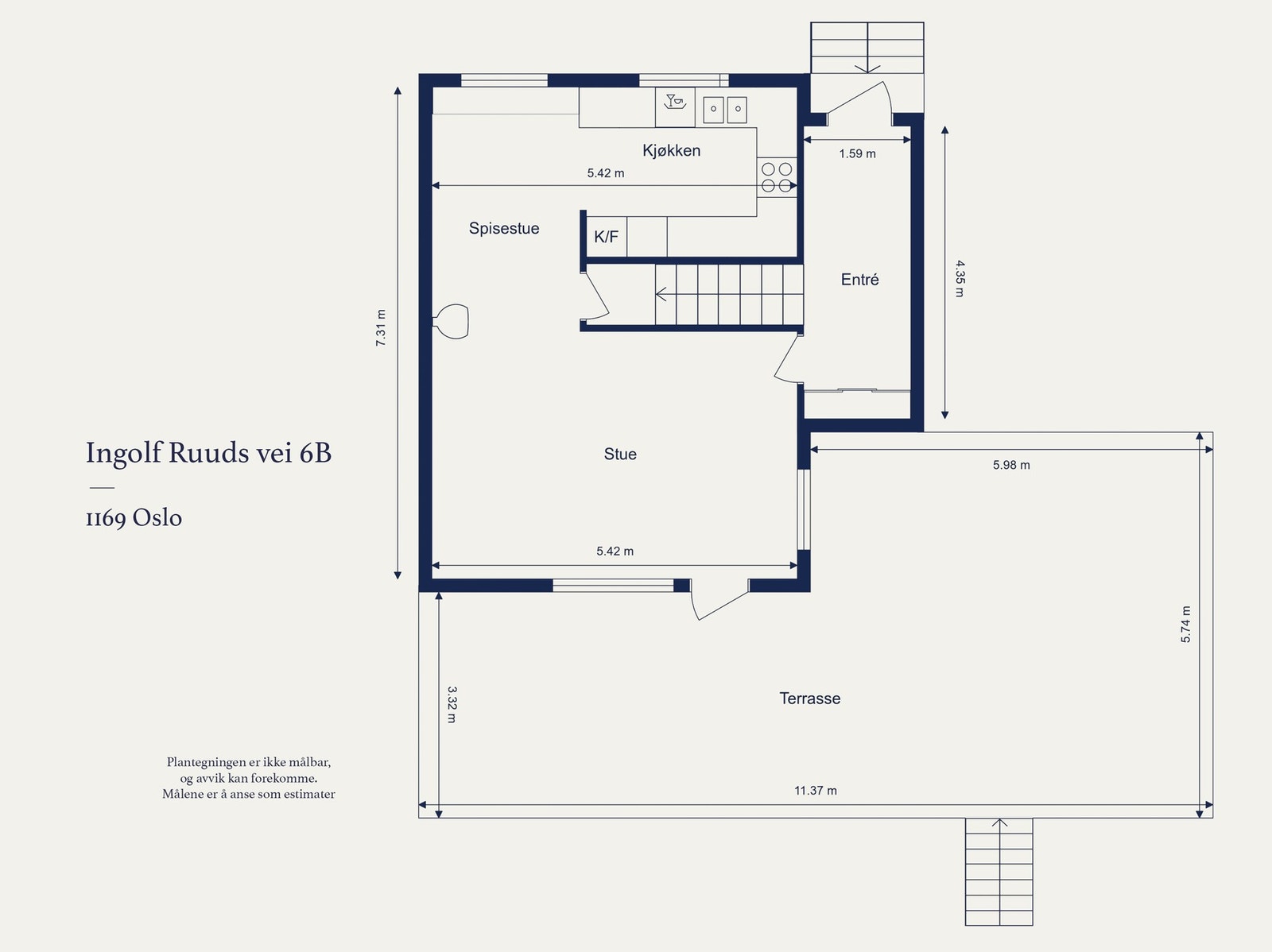 Plantegning. Galleribilde