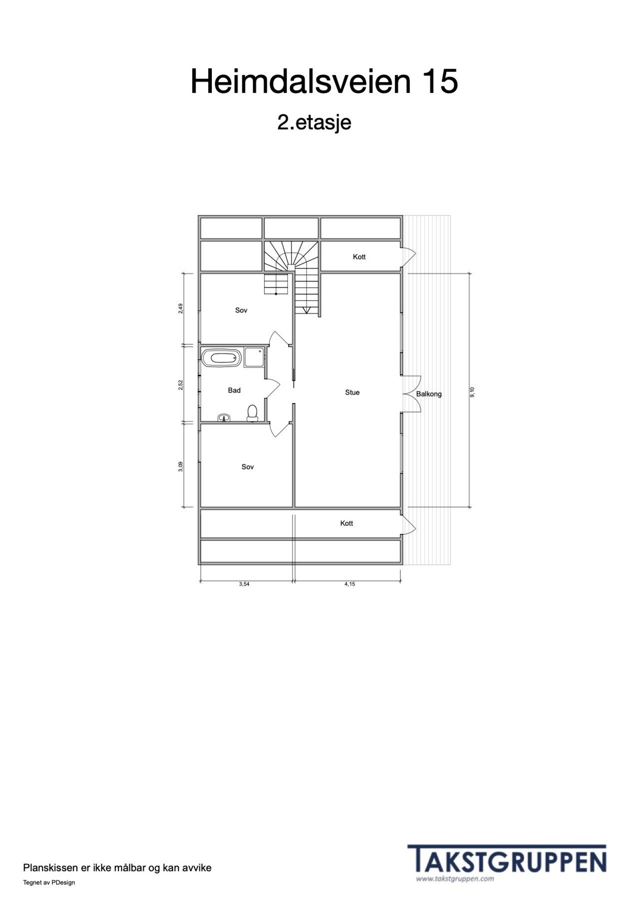2. etasje Galleribilde