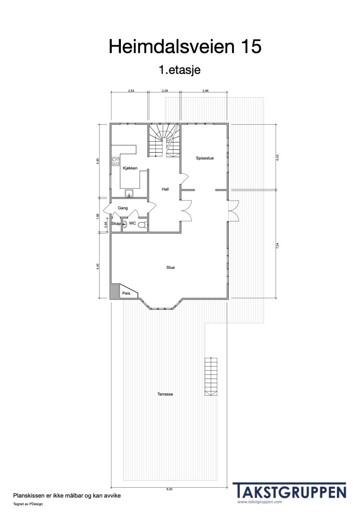 1. etasje (hovedetasje) Galleribilde