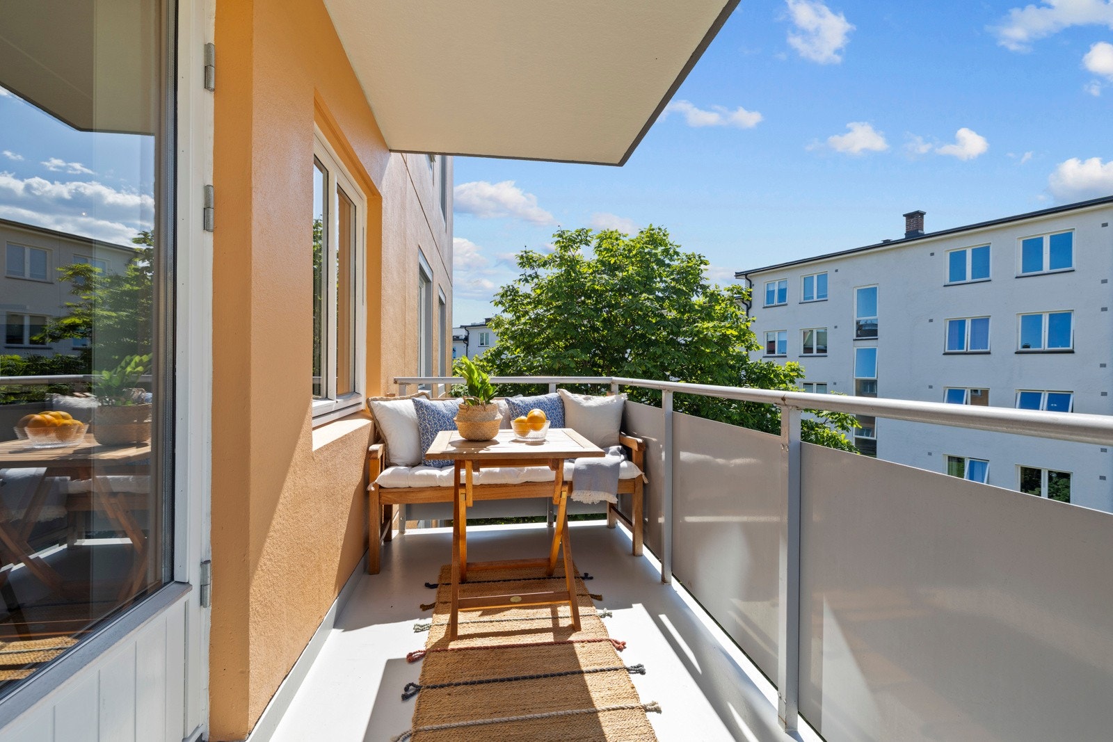 Her kan du nyte morgenkaffen eller trekke deg tilbake etter en lang dag. Galleribilde