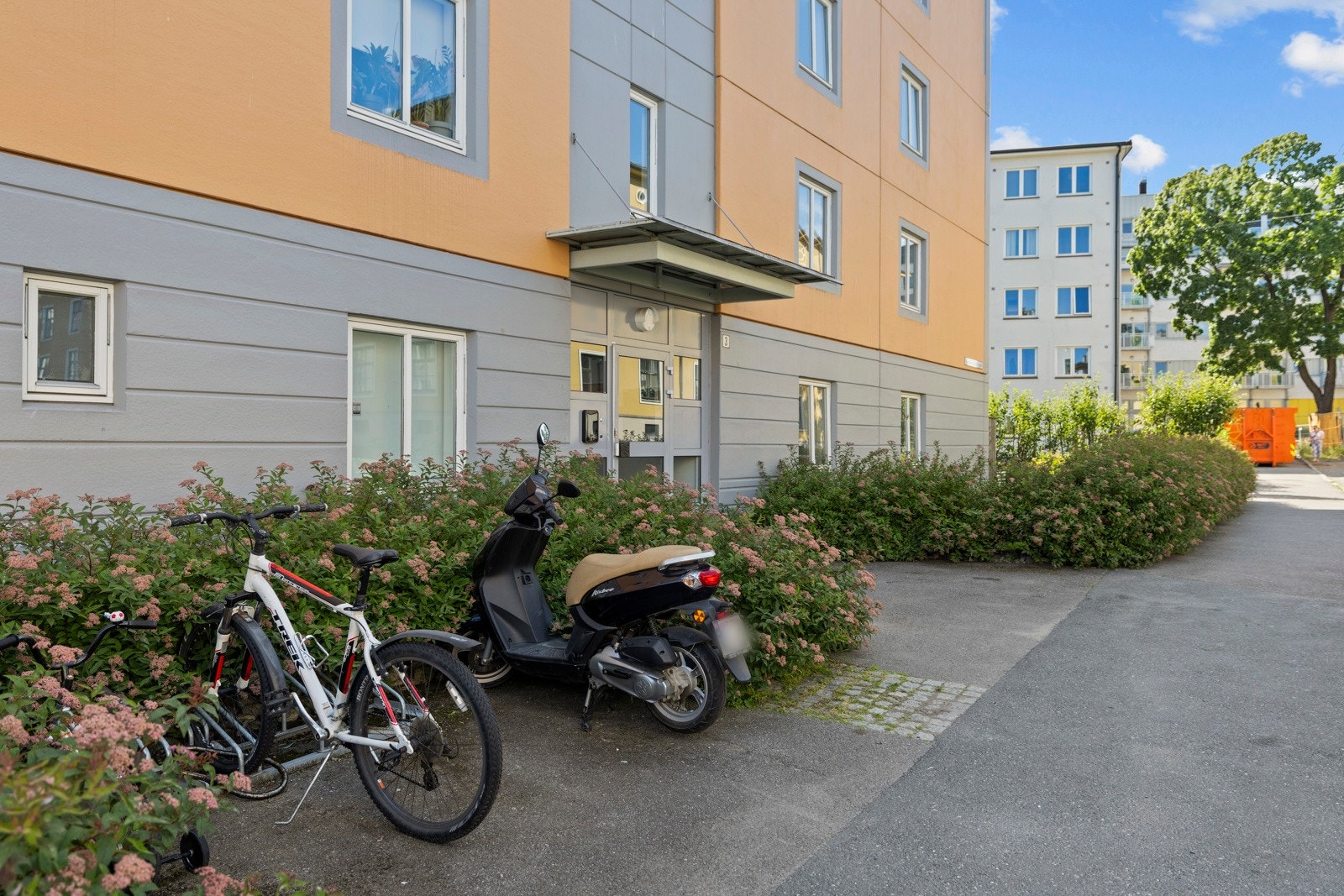 Inngangsparti. Galleribilde