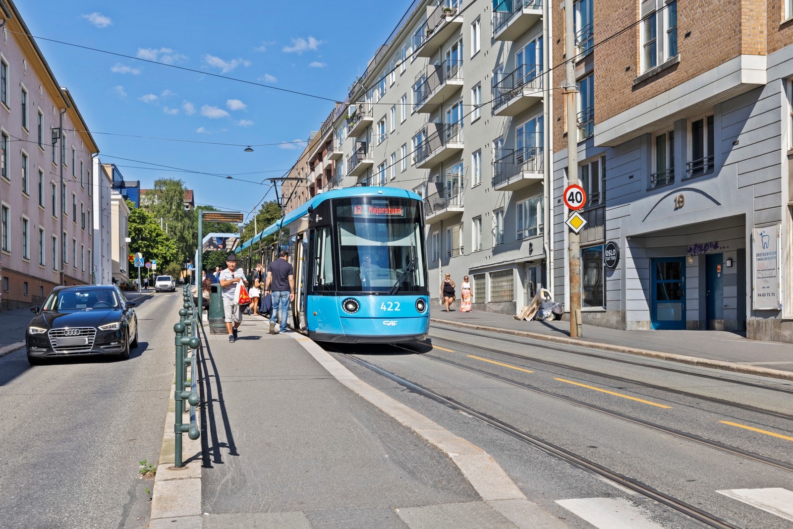 Her bor du sentralt med nærhet til både byliv, kollektivtransport og flotte rekreasjonsområder. Galleribilde