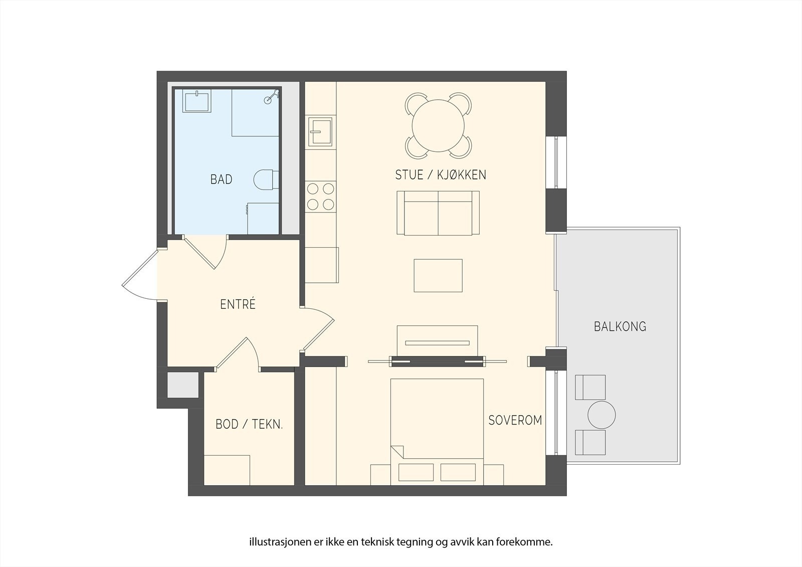 Plantegning. Galleribilde