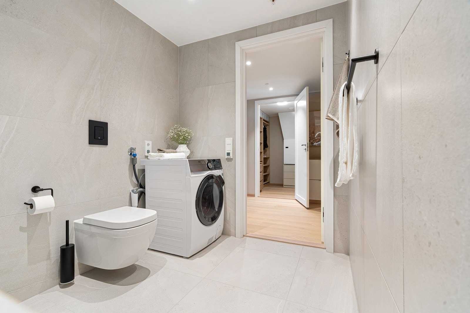 Opplegg til vaskemaskin. Galleribilde