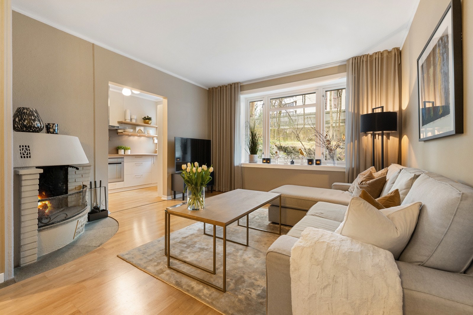 Velkommen til Oscars gate 8C - Lars Jakob Aarak har gleden av å presentere denne flotte 2-roms leiligheten skjermet i Homansbyen. Galleribilde