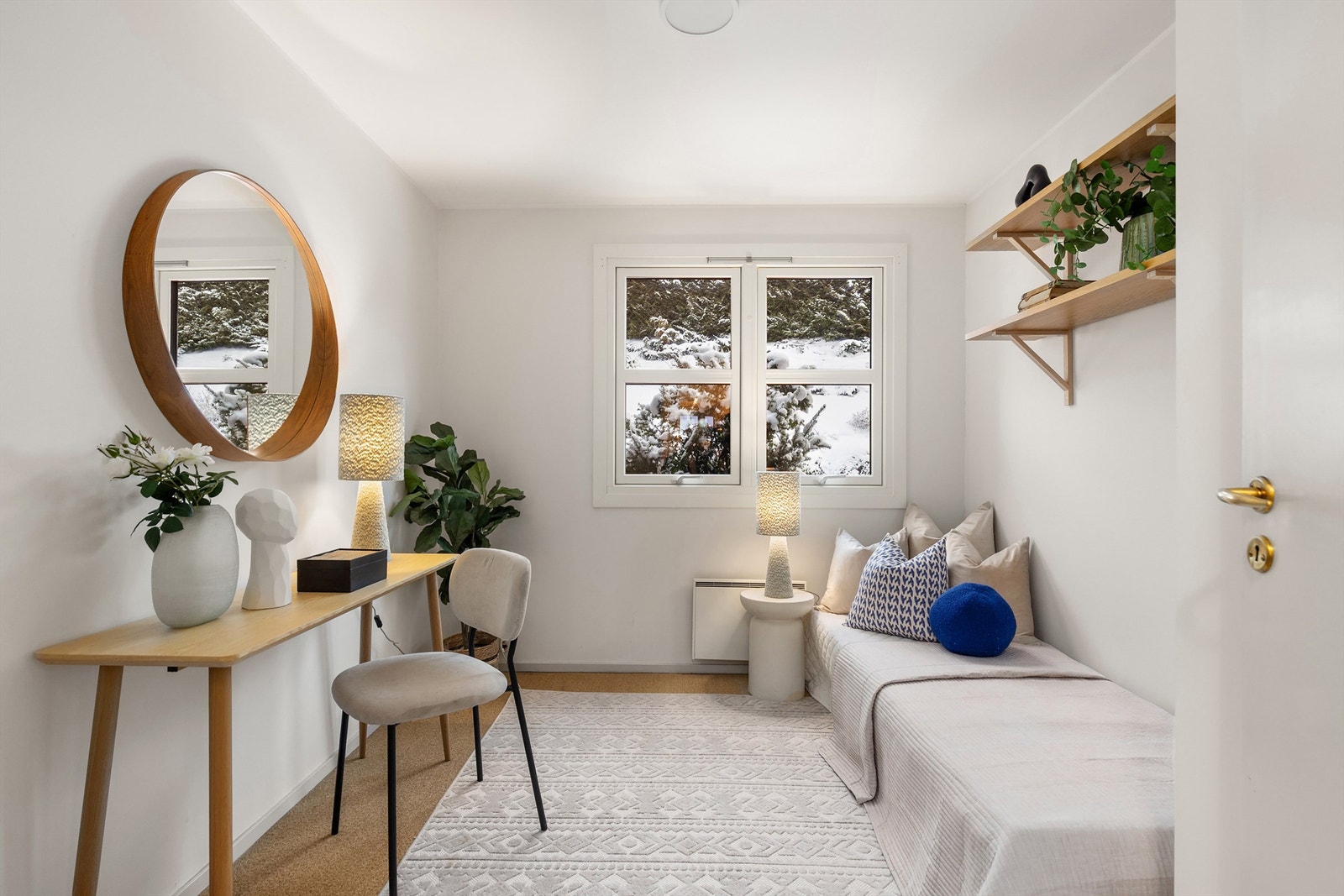 Soverommet egner seg godt som både kontor og gjeste- eller barnerom. Galleribilde