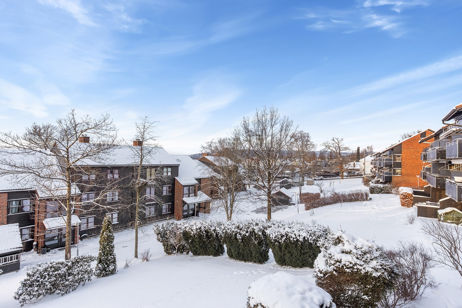 Utsikten fra balkongen. Galleribilde