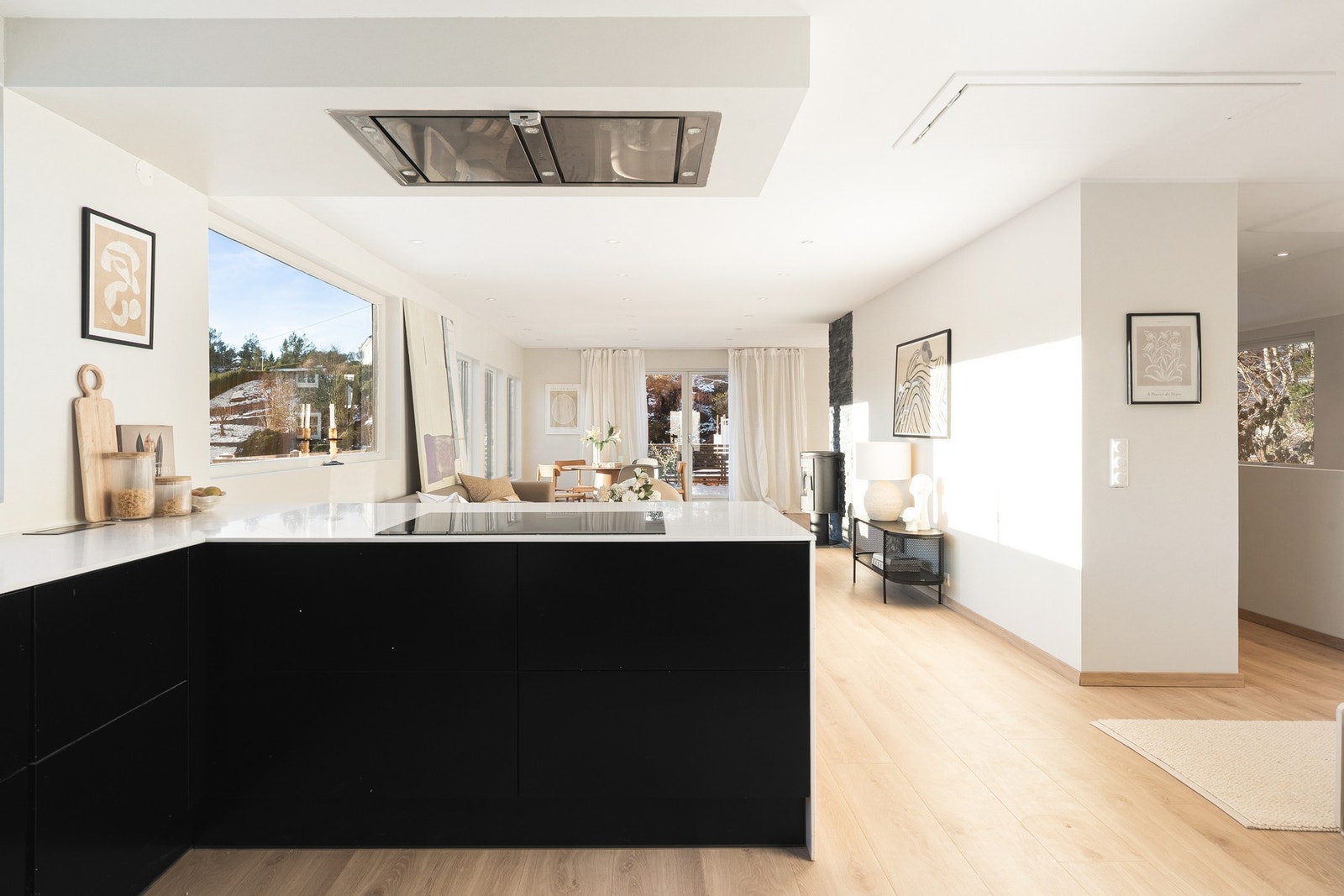 Rommet måler totalt 51,5 kvm. Galleribilde