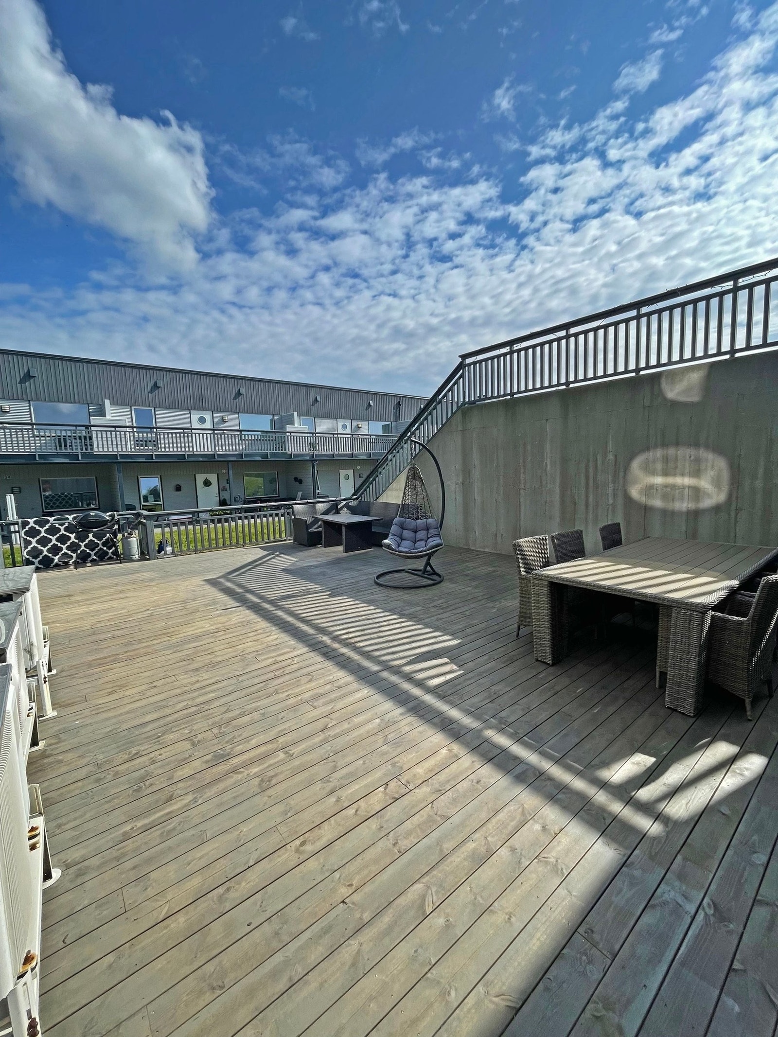 Fra terrassen Galleribilde