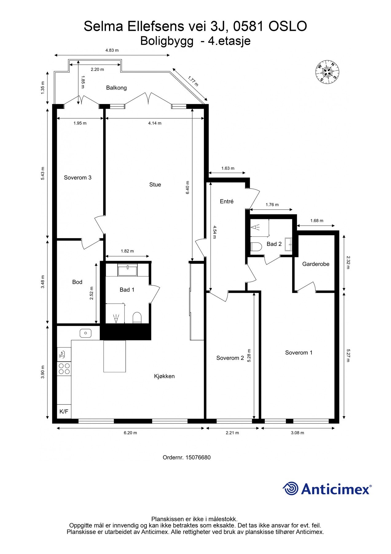 Plantegning. Galleribilde