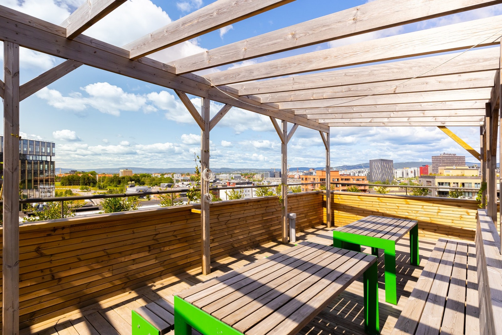 Flere sittegrupper til glede for beboerne. Det er mulig å booke sittegrupper. Galleribilde