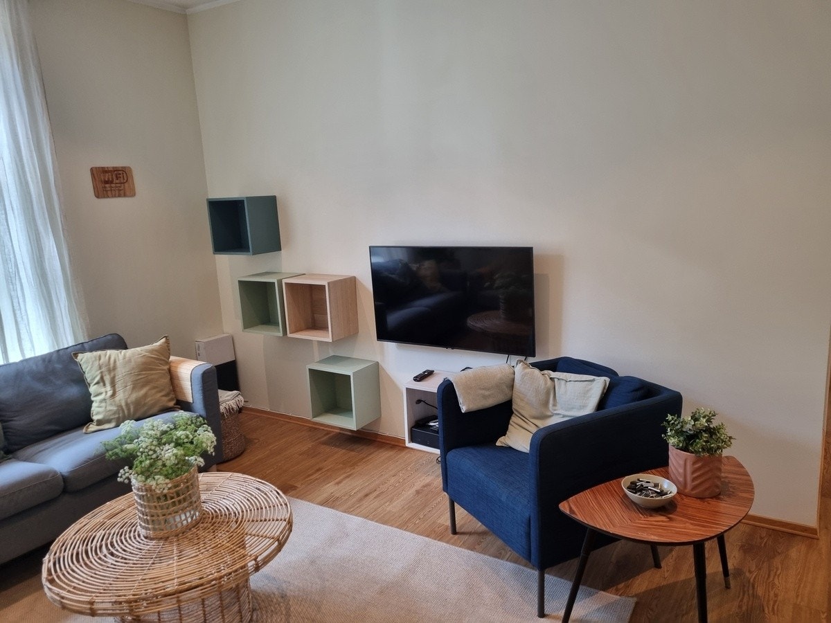 Stue med TV Galleribilde