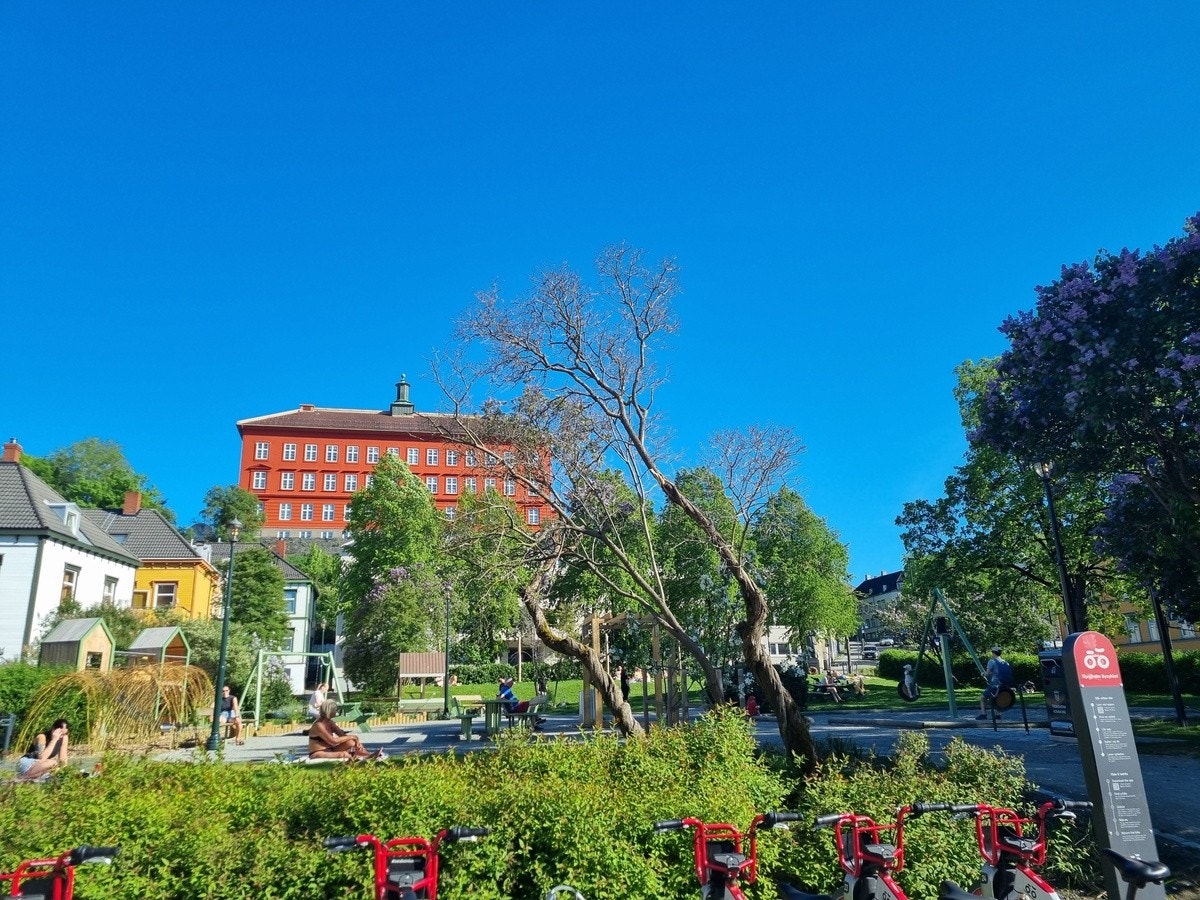 Bydelsparken på Møllenberg Thornæsparken Galleribilde