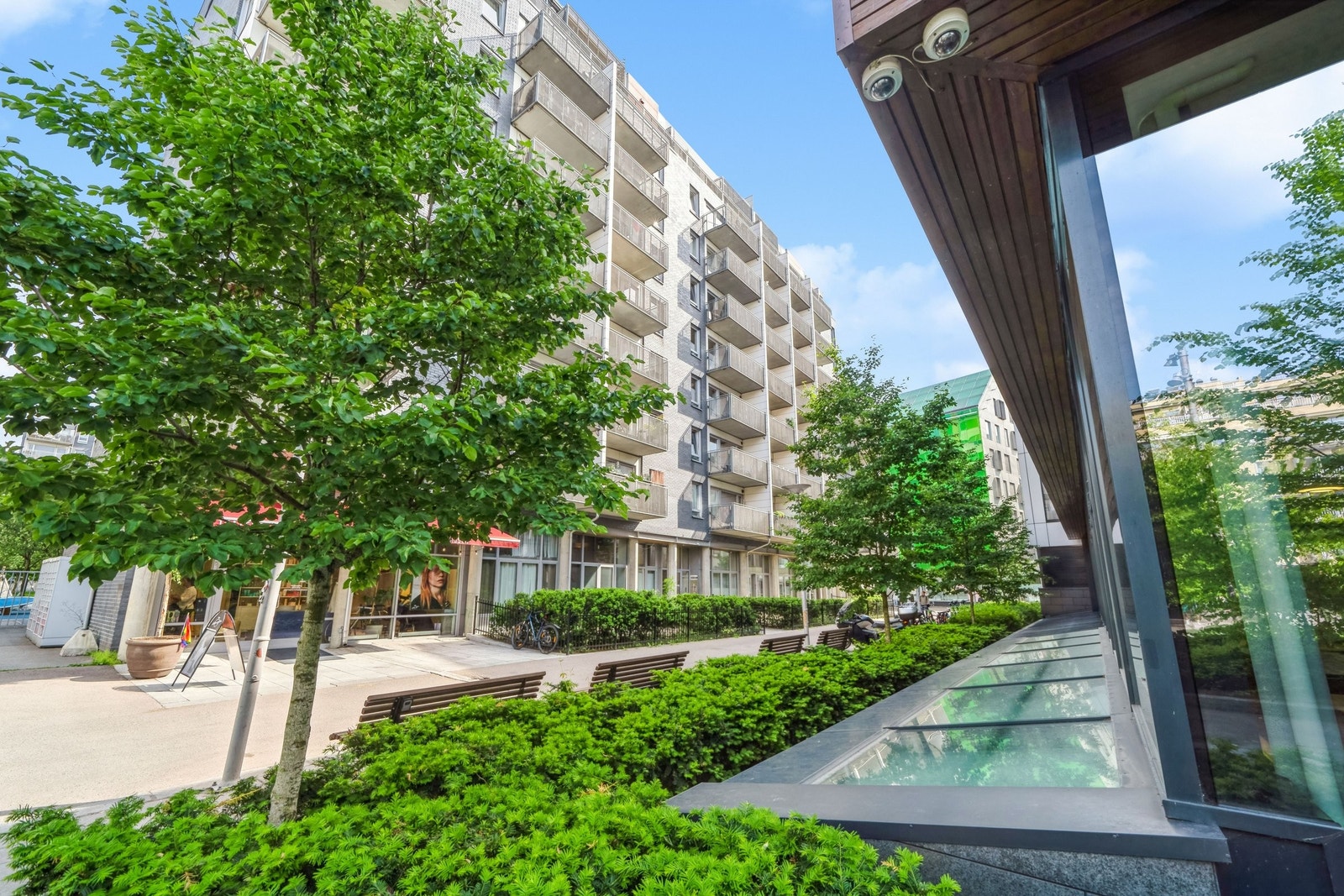 Utebilde. Galleribilde