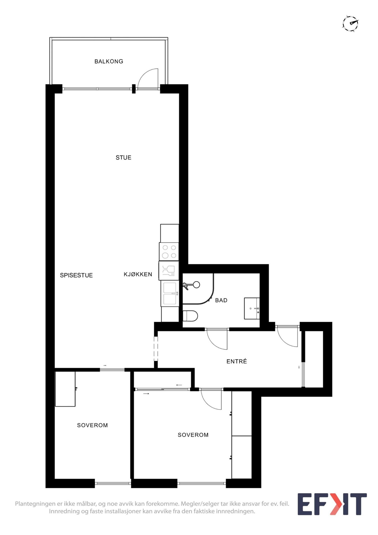 Plantegning. Galleribilde