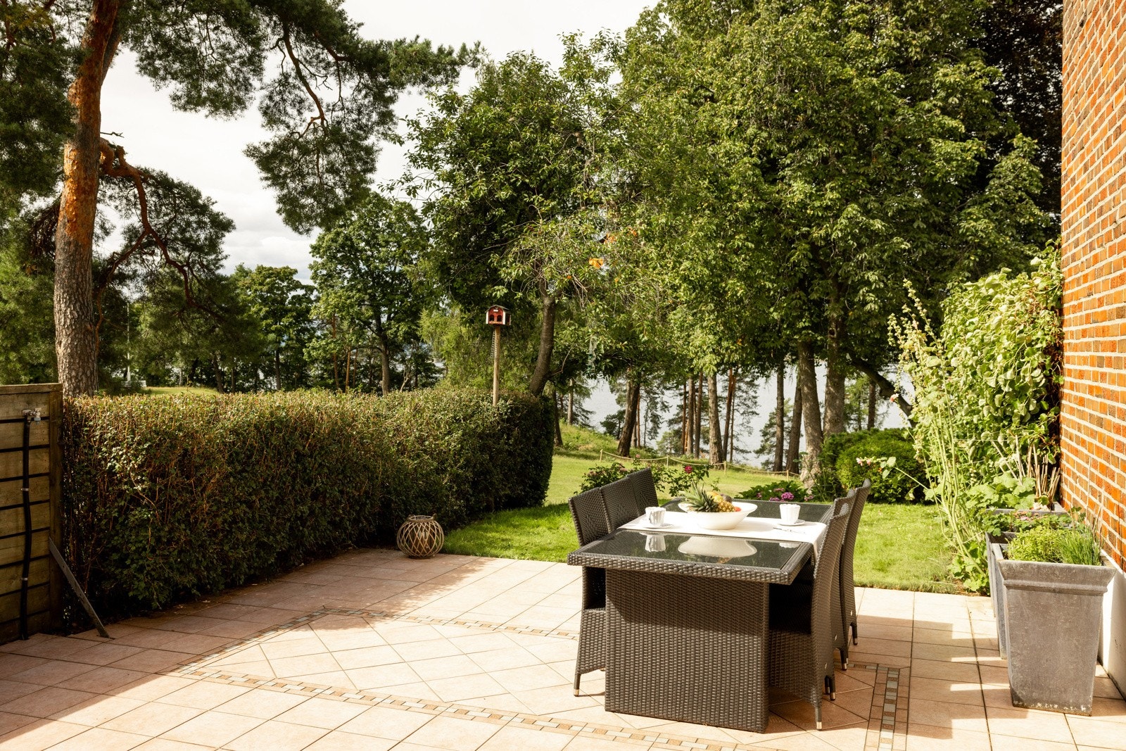 Perfekt uteområde for lange sommerdager. Galleribilde