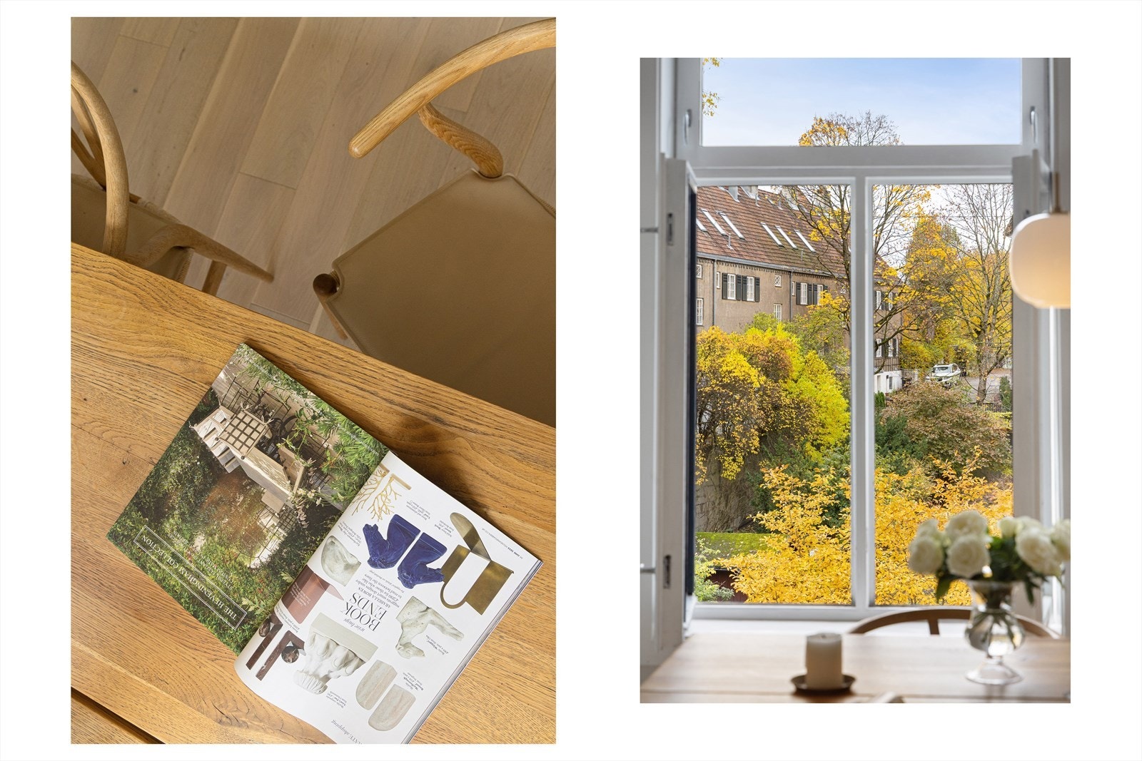 Utsikt fra kjøkkenet. Galleribilde