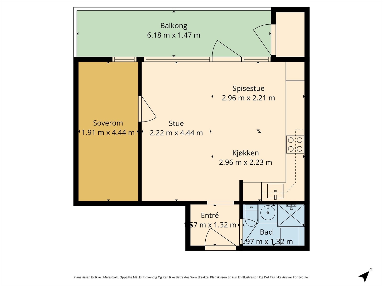 Plantegning. Galleribilde