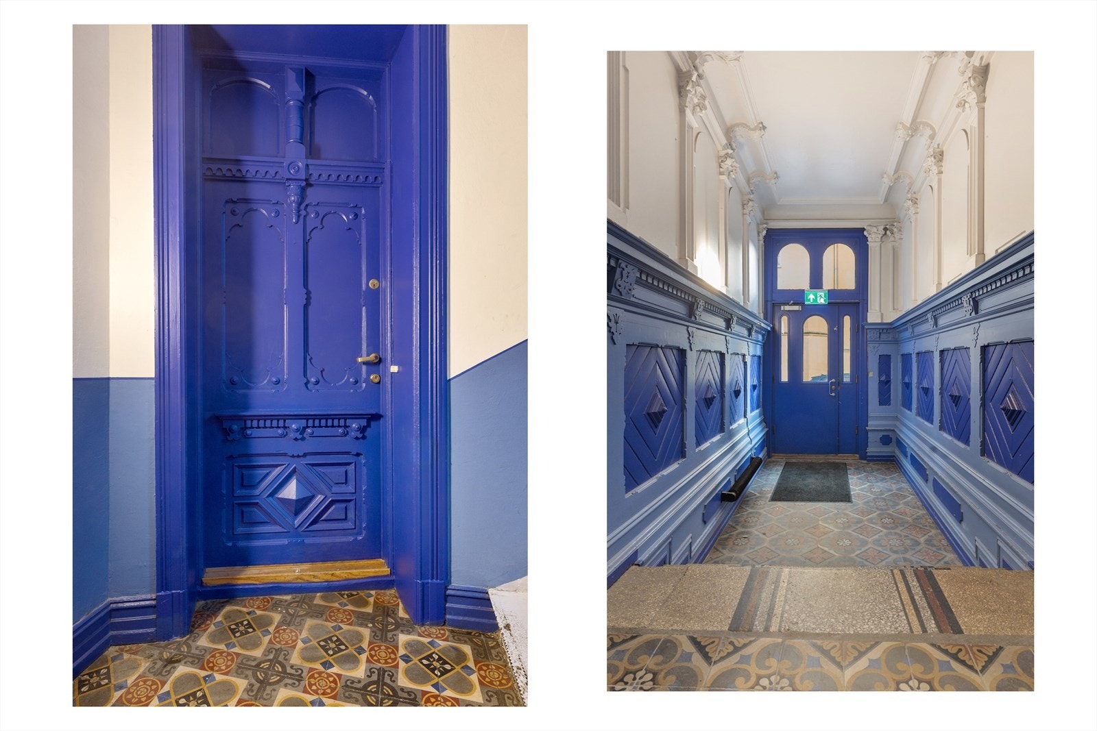 Leiligheten ligger i en ærverdig, klassisk bygård fra 1896. Galleribilde