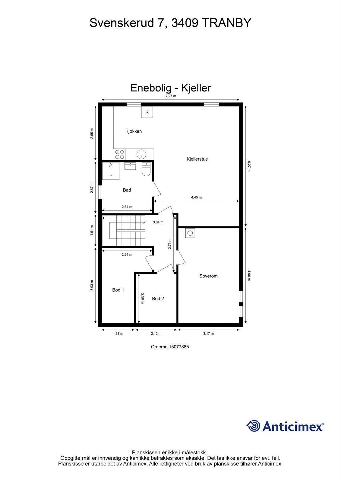 Plantegning - Kjeller Galleribilde