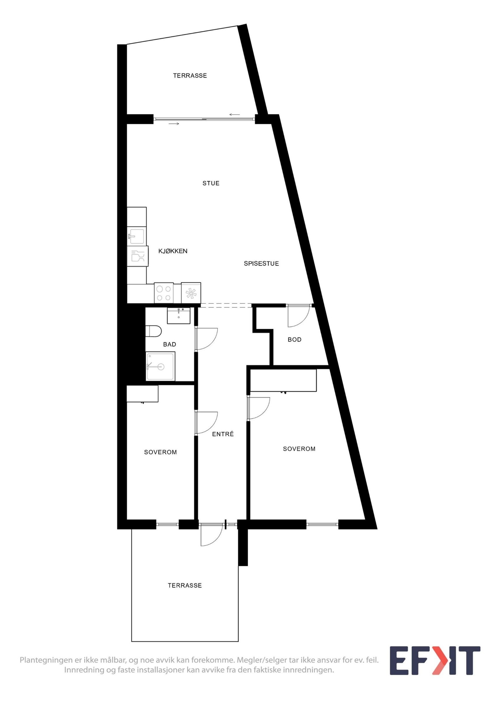 Plantegning. Galleribilde