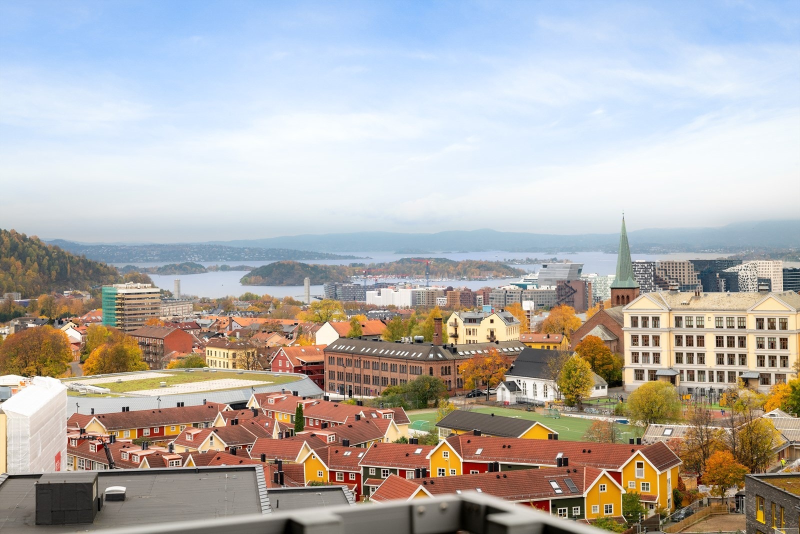 Ensjø er et område i vekst, med en vellykket transformasjon fra industri til bolig. Galleribilde