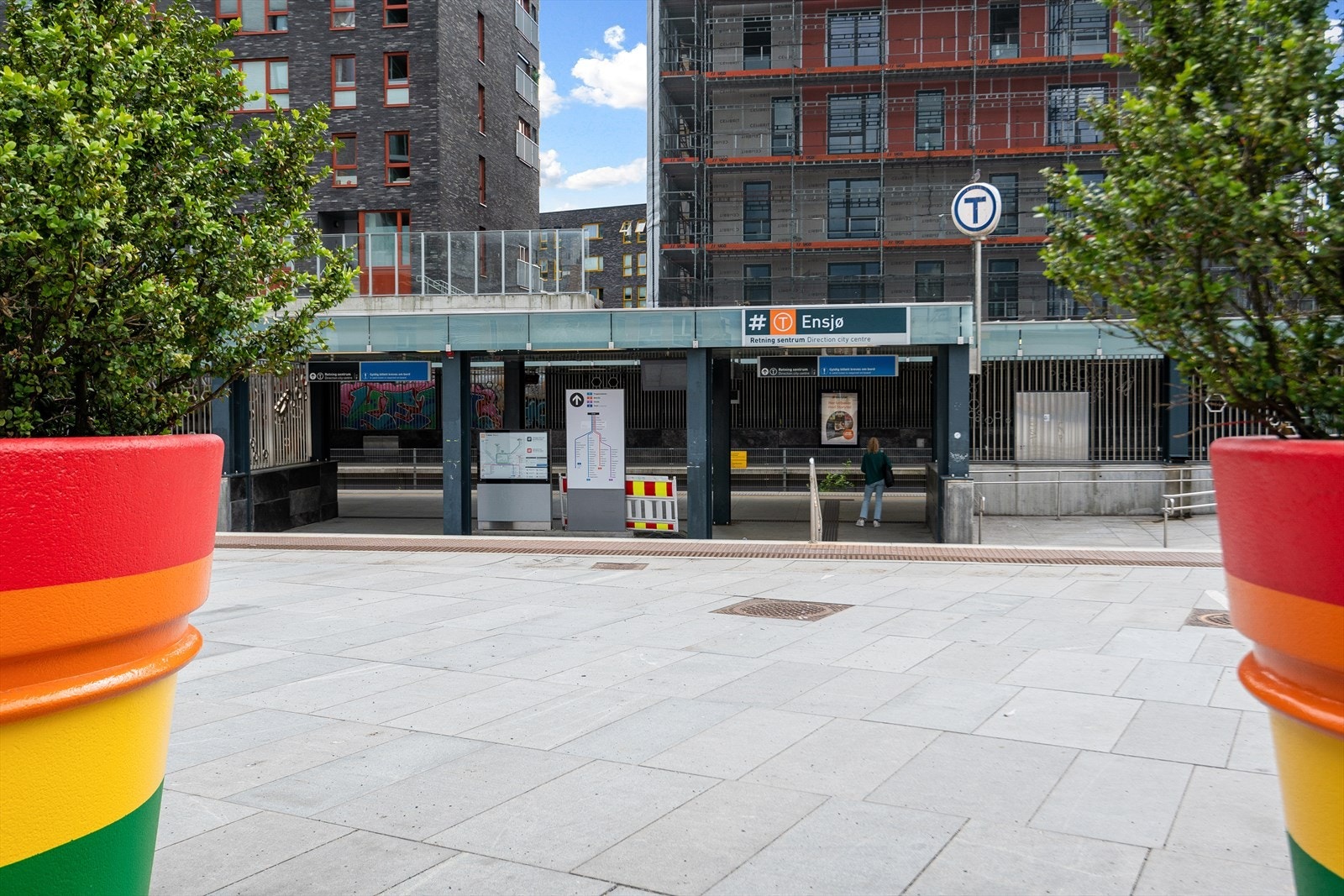 Ensjø t-bane3.jpg Galleribilde