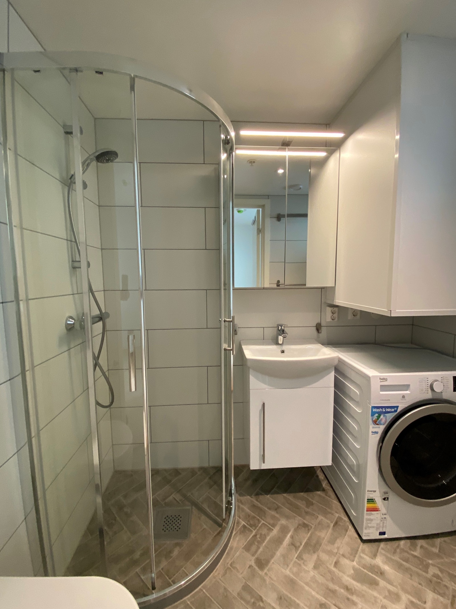 God plass på bad Galleribilde