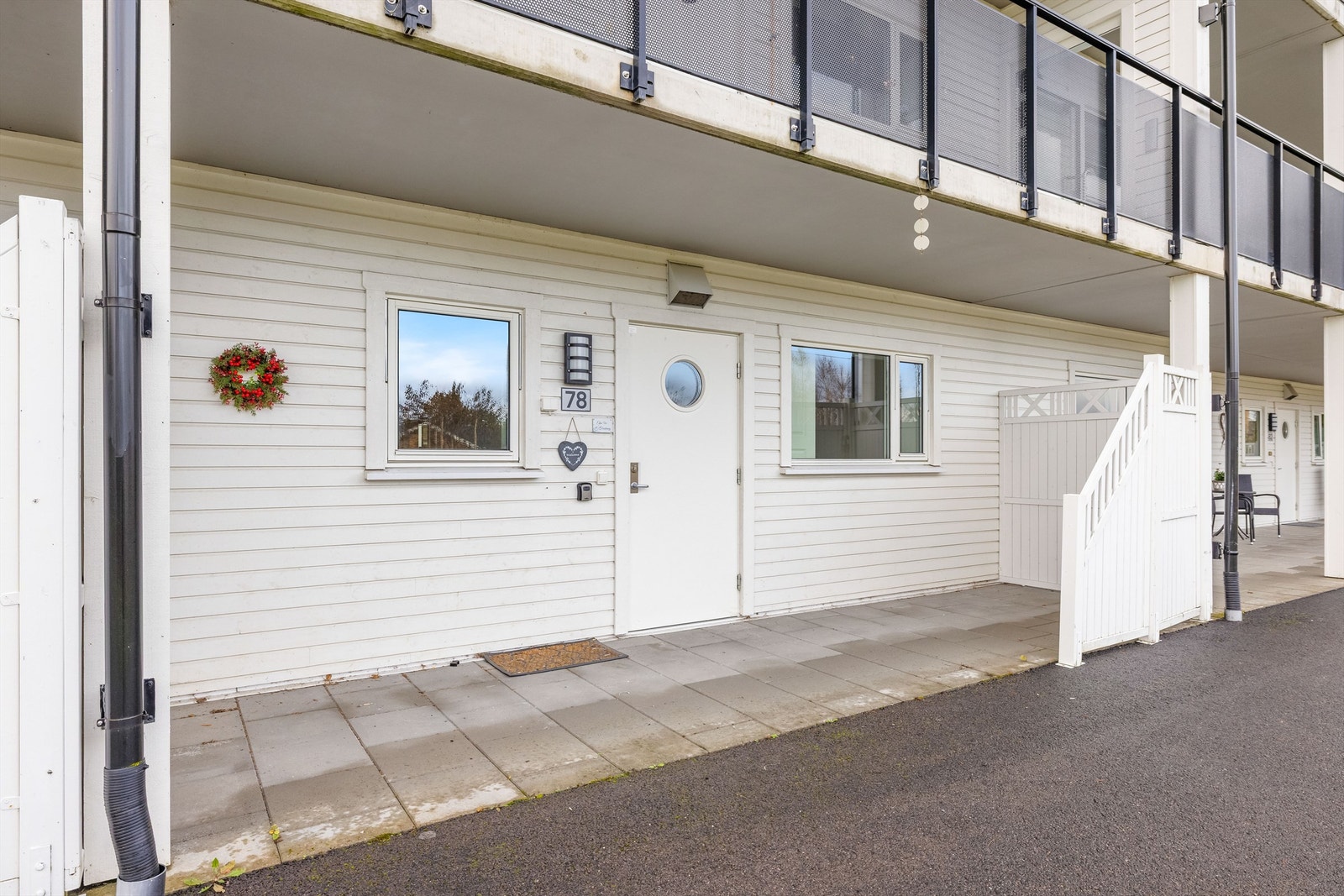 Trappefri adkomst med overbygg Galleribilde