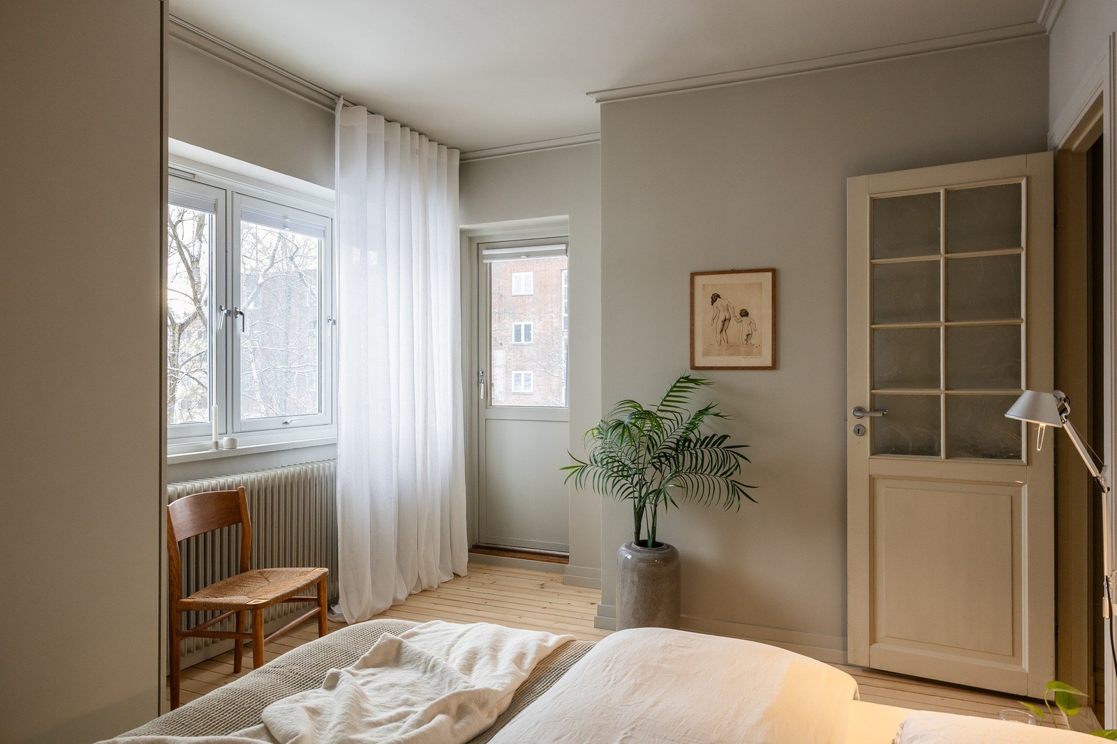 Utgang til den andre balkongen fra soverommet Galleribilde