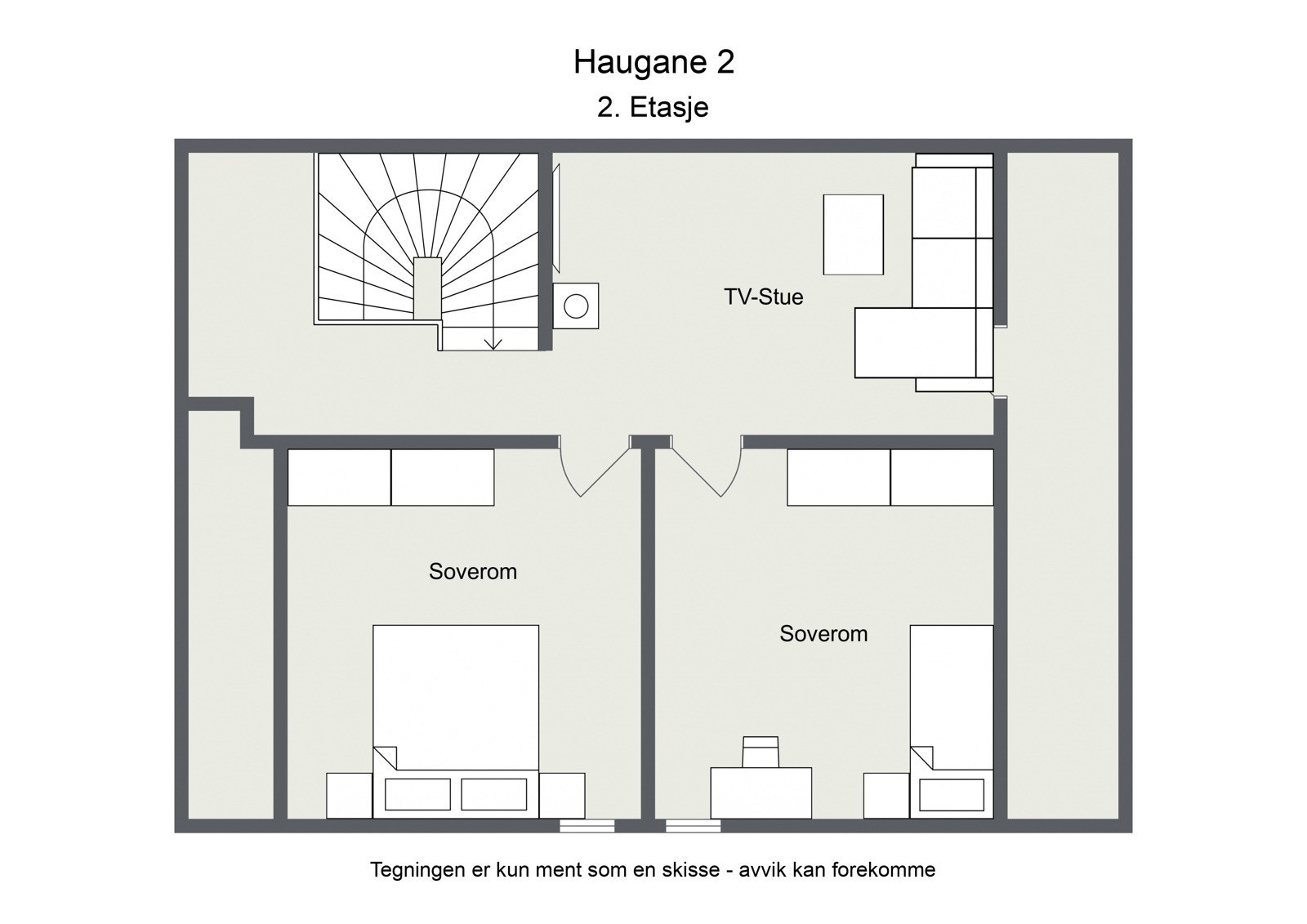 Planløsning - 2. Etasje Galleribilde