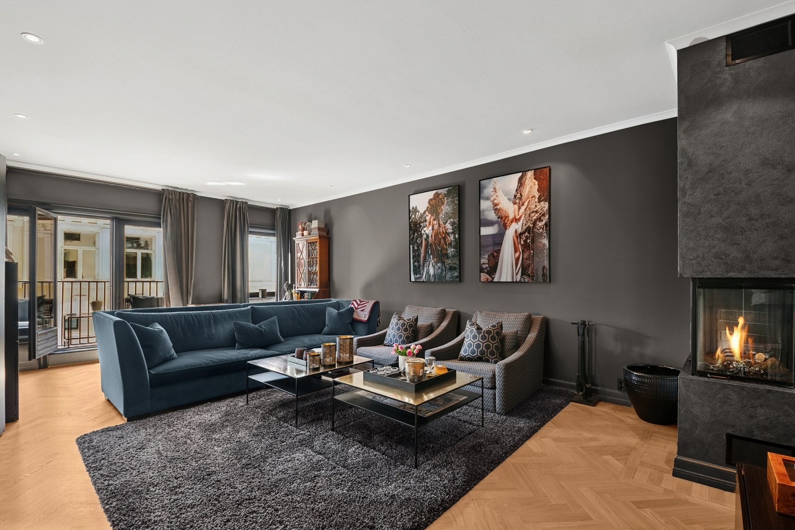 Fra stuen har du utgang til sydvendt balkong. Galleribilde