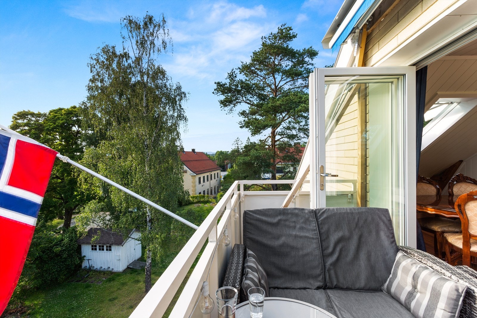 Grønne og frodige omgivelser. Galleribilde